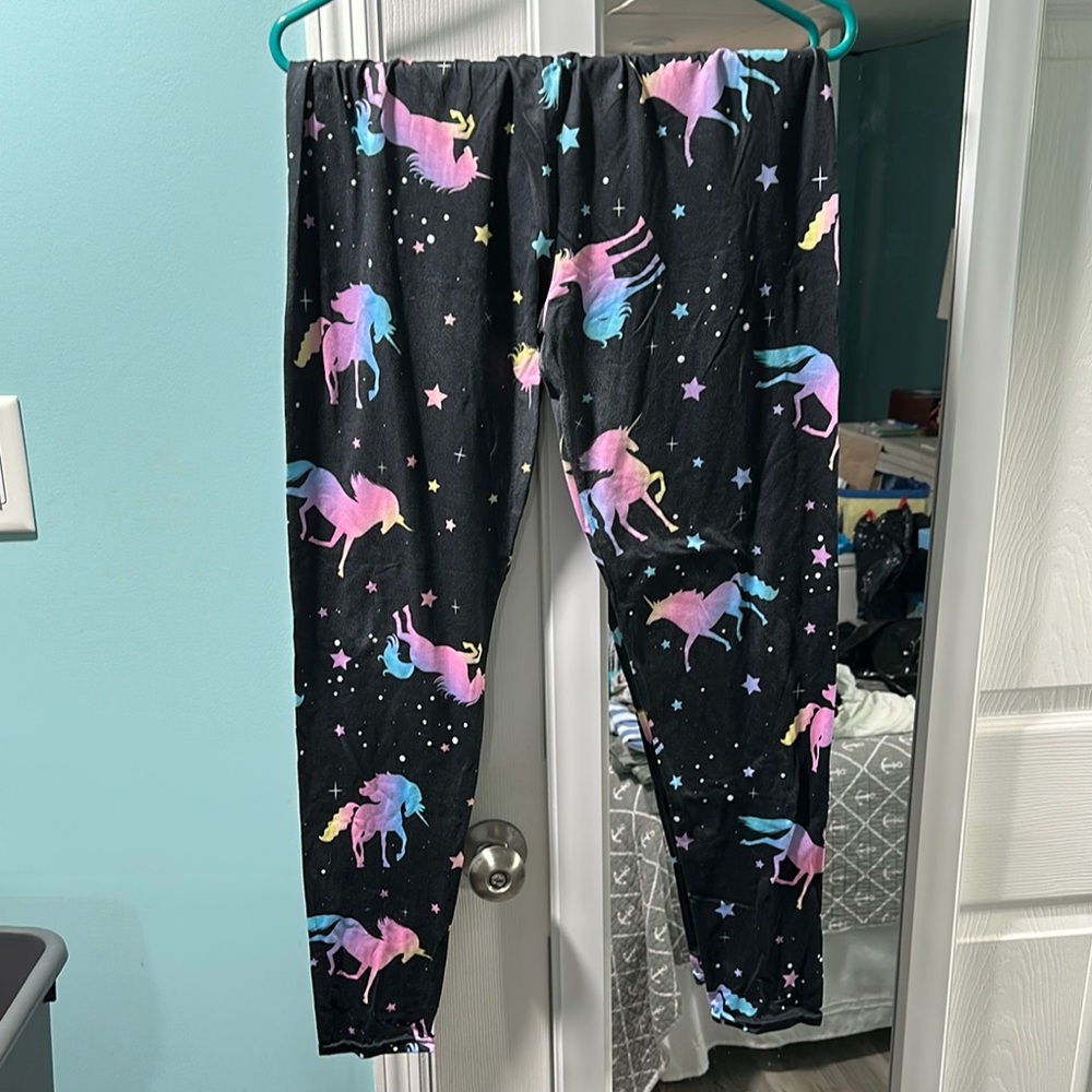 Colorful Unicorn Print leggings